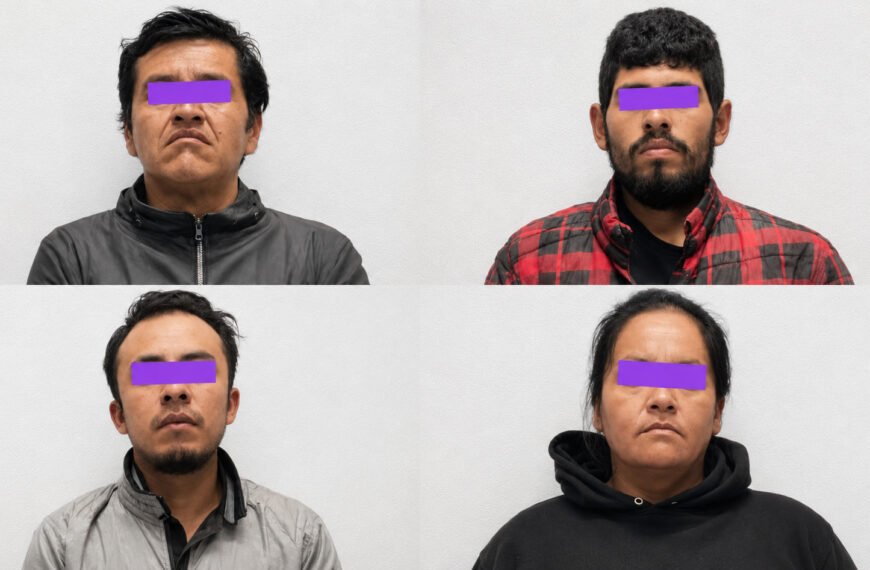 Cuatro detenidos por robo de vehículos en #Lerma; serían parte de célula criminal
