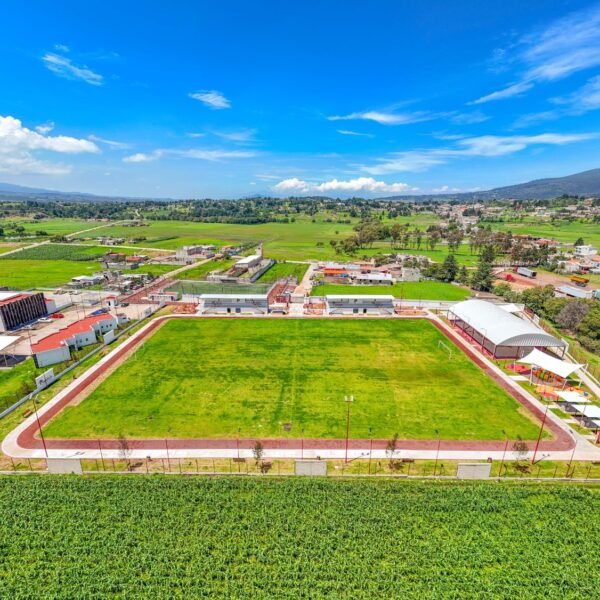 Rehabilitan Unidad Deportiva de Morelos, Edoméx, con inversión de 21.2 millones de pesos