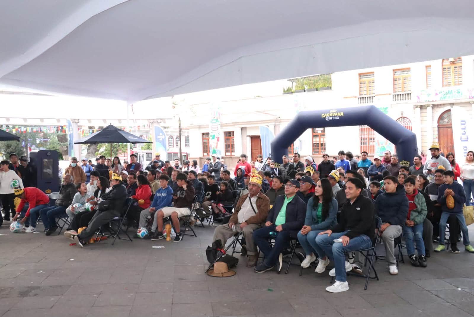 #Zinacantepec recibe la Caravana Corona Mundialista 2026 con actividades gratuitas para las familias
