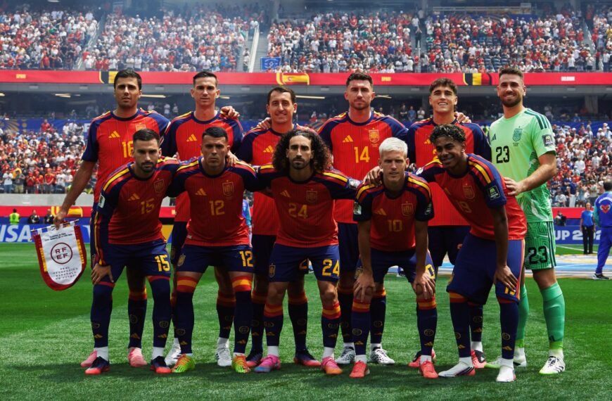 Tras lesión de Courtois, un gol al 89’ decide el España vs Bélgica; primera semifinal definida en el Mundial. Video