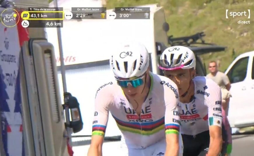 OJO: ‘Pogi’ destroza el Tourmalet e Isaac del Toro brilla y se mete al podio del Tour de Francia