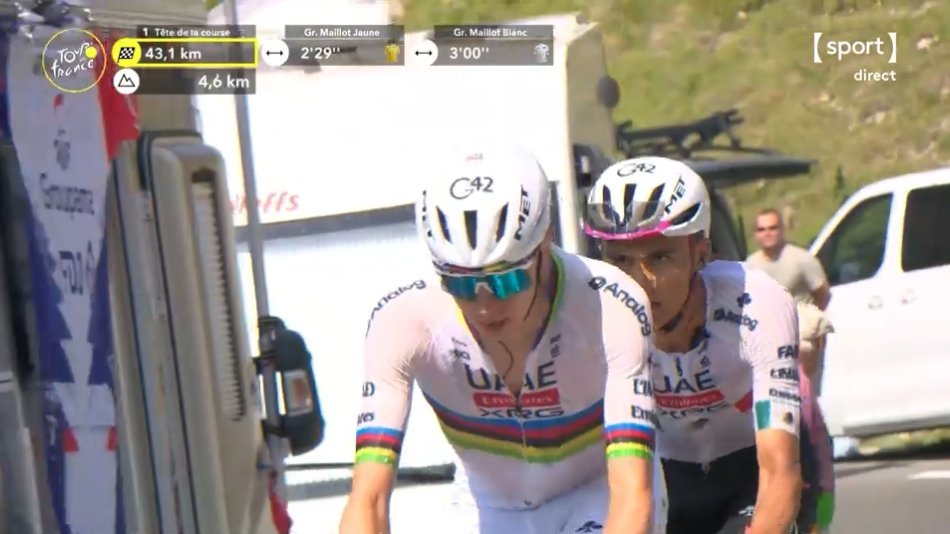 OJO: ‘Pogi’ destroza el Tourmalet e Isaac del Toro brilla y se mete al podio del Tour de Francia