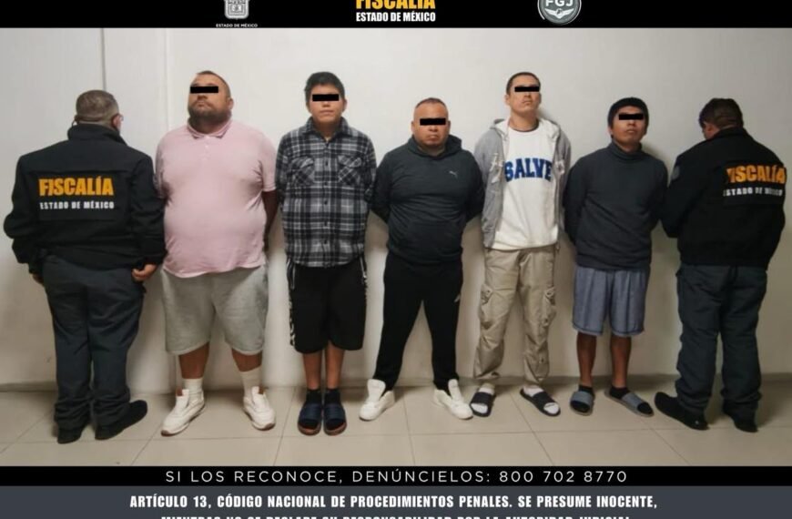 Capturan a 5 investigados por crimen en centro de rehabilitación en #Ecatepec