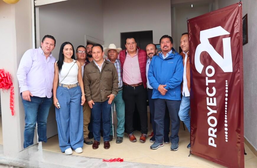 Proyecto 21 SUR abre oficinas en Tenancingo