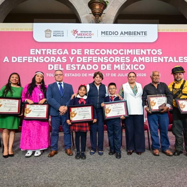 Galardonan a 18 defensores ambientales del Estado de México