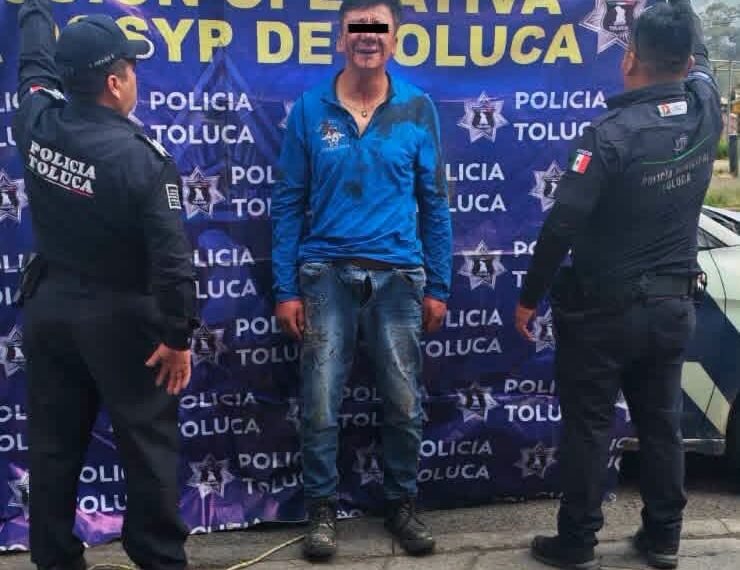 Detienen y casi linchan a sujeto por presuntos tocamientos a una adolescente en #Toluca