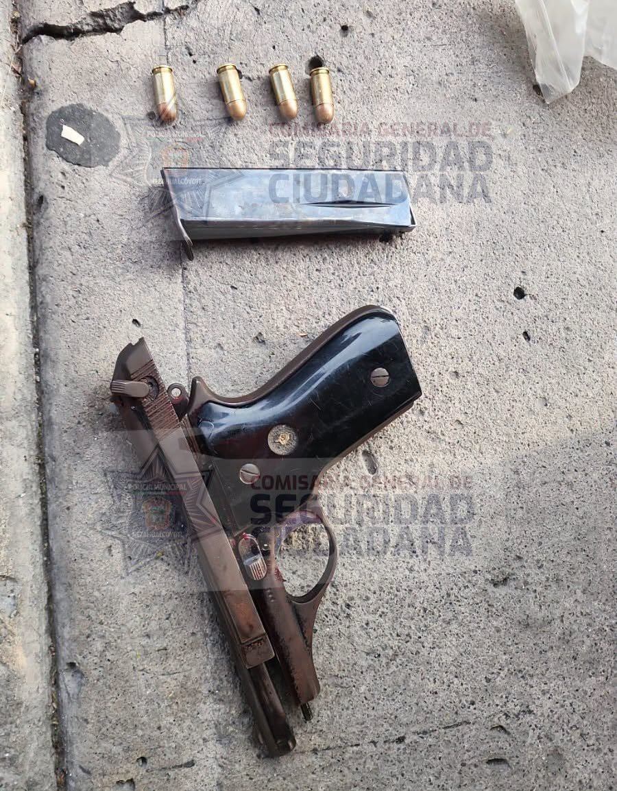 Tras persecución, así capturaron a sujeto que disparó contra una vivienda en Nezahualcóyotl