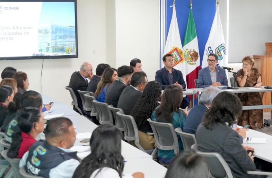 CODHEM busca agilizar integración de expedientes y fortalecer atención a víctimas