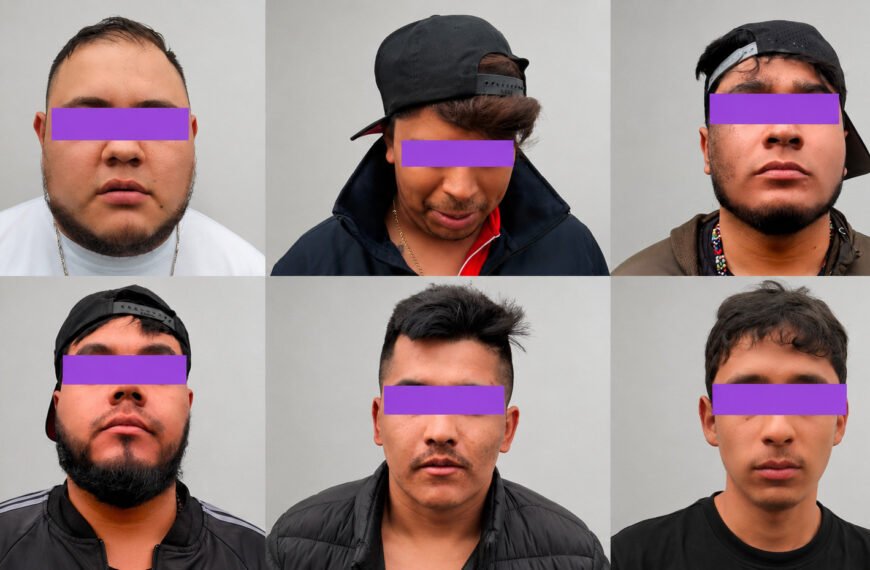 Capturan a 12 presuntos miembros de ‘La FM’ por robo a transporte de carga