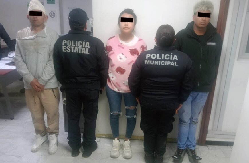 Capturan a tres por robo de vehículo con violencia en #Capulhuac