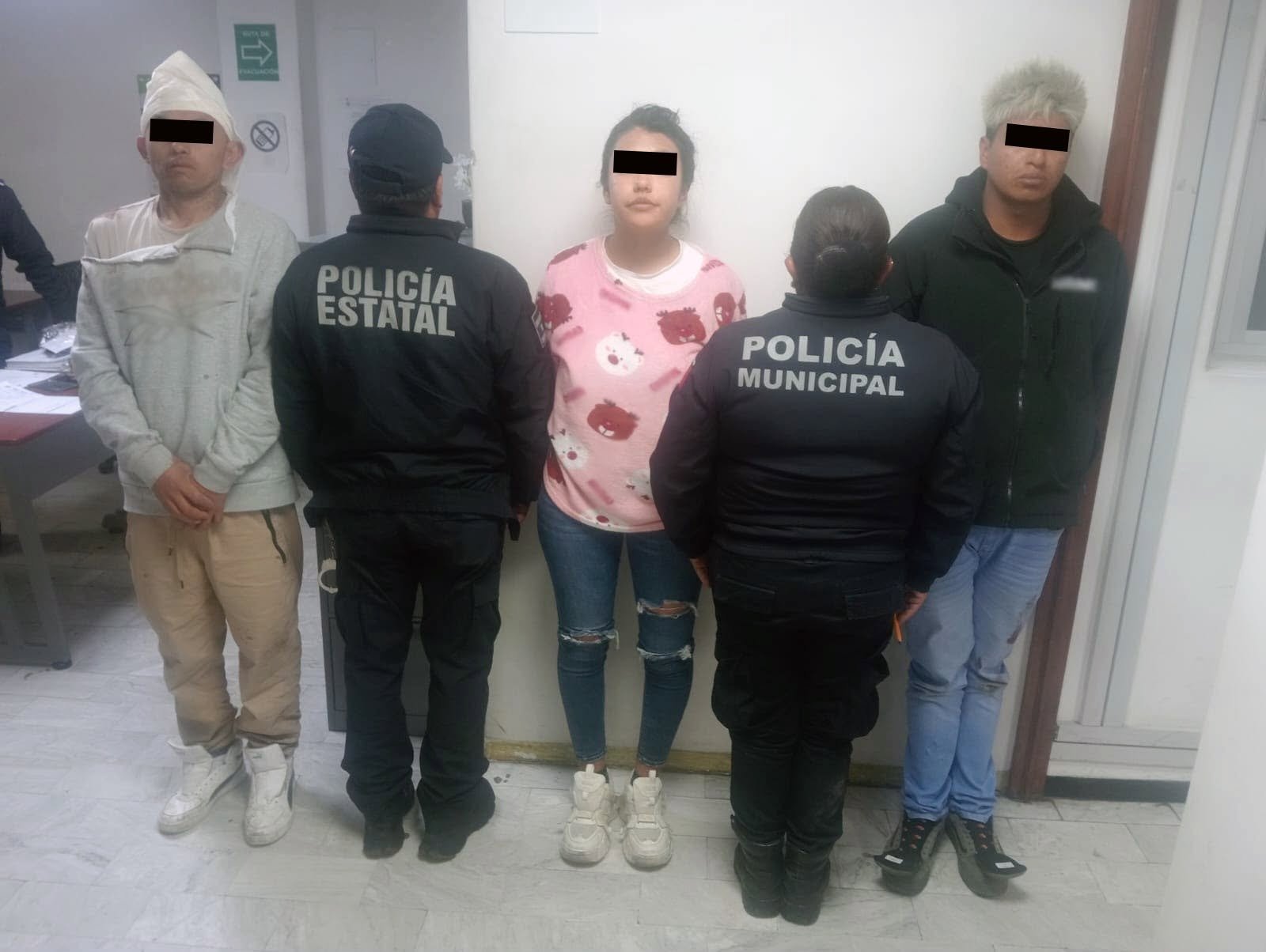 Capturan a tres por robo de vehículo con violencia en #Capulhuac