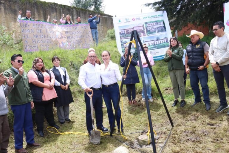 Zinacantepec inicia construcción de nueva Casa del Adulto Mayor