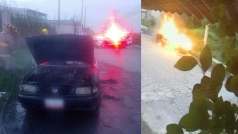 Capturan a sujeto que incendió un vehículo en Metepec. Video