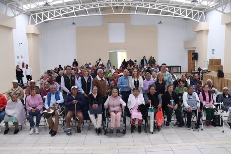 Entregan aparatos funcionales a adultos mayores de Zinacantepec