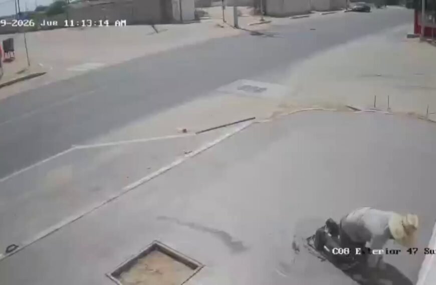 Impactante accidente vial en San Luis Río Colorado. Video