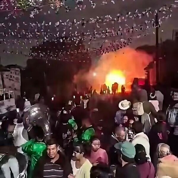 Nueva explosión de pirotecnia en fiesta patronal del Edoméx; 18 heridos, incluidos 5 niños, en Ixtapaluca