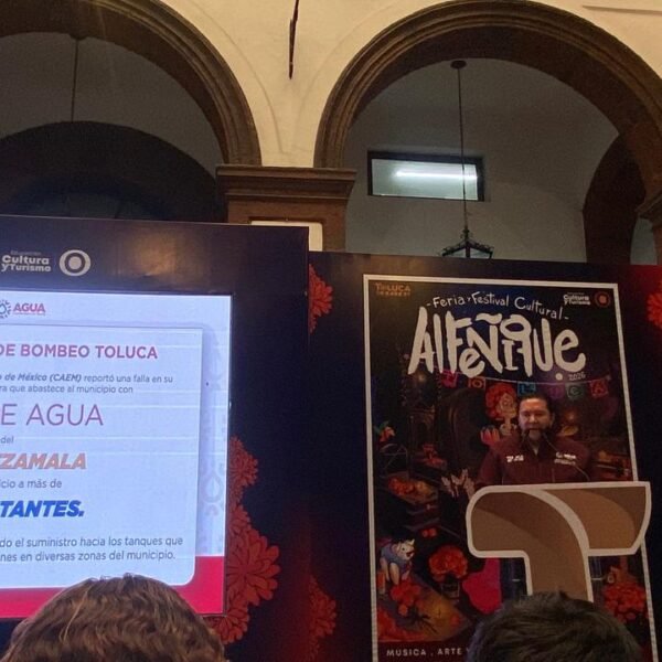 Toluca despliega operativo para garantizar agua durante reparación de planta de bombeo