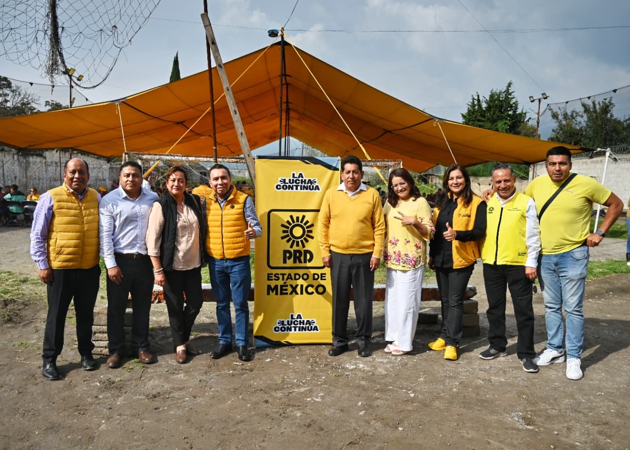 PRD reorganiza su estructura en Amecameca y busca recuperar presencia en la región de los Volcanes