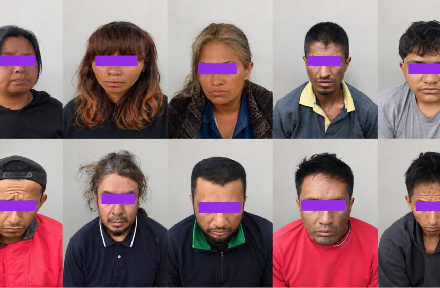 Capturan a 10 involucrados en robo a transportista en la Ecatepec-Tulancingo