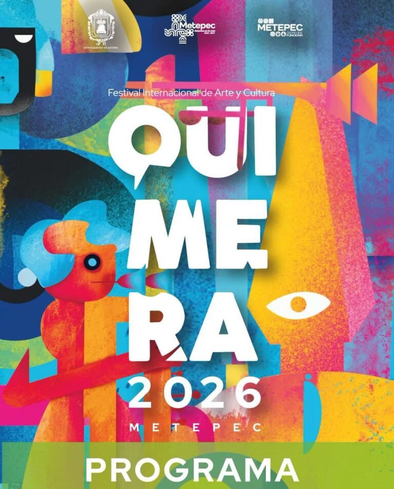 Listo el programa completo del Festival Metepec Quimera 2026; consúltalo aquí