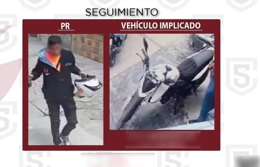 Se roba motocicleta de tienda departamental, tenía GPS; lo capturan en #Ecatepec