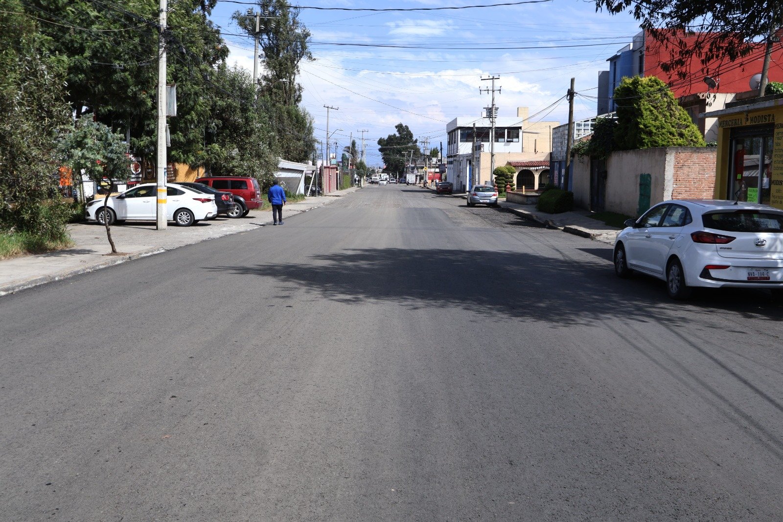 Repavimentan circuito vial para mejorar la movilidad en el sur de Toluca