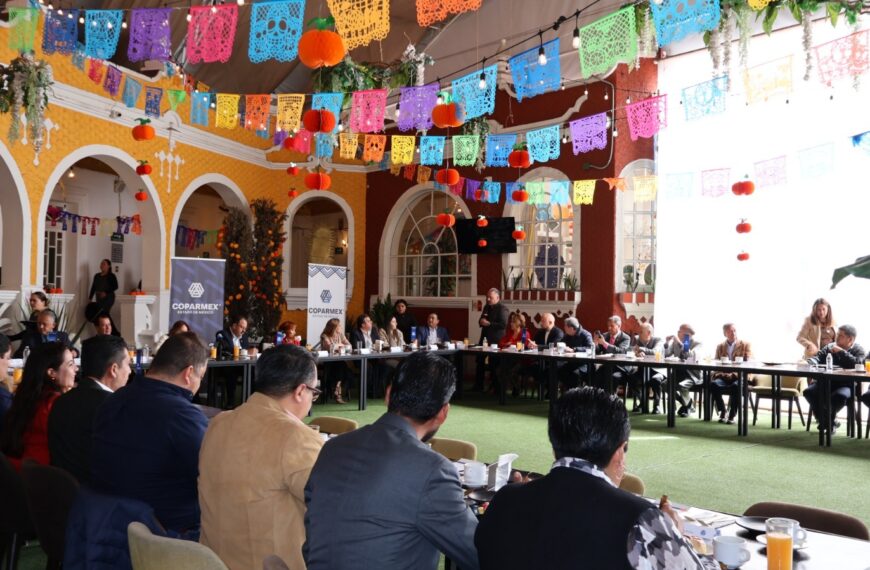 Coparmex Edoméx abre diálogo con fuerzas políticas rumbo a las elecciones de 2027