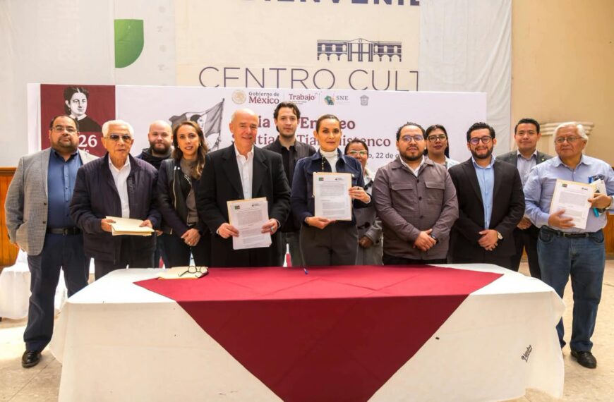 Tianguistenco y sector industrial acuerdan programa laboral para más de 5 mil trabajadores
