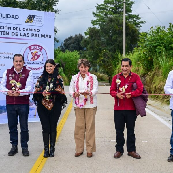 Rehabilitan camino en Donato Guerra con inversión de casi 17 mdp